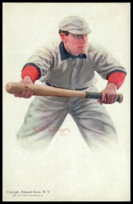 1912 PC766 Robert Robinson Postcards 1 Batter